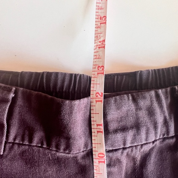 Tna Ladies Large Dark Brown Cargo Pants Straight Leg Utility Pockets Belt Loops - Picture 11 of 12